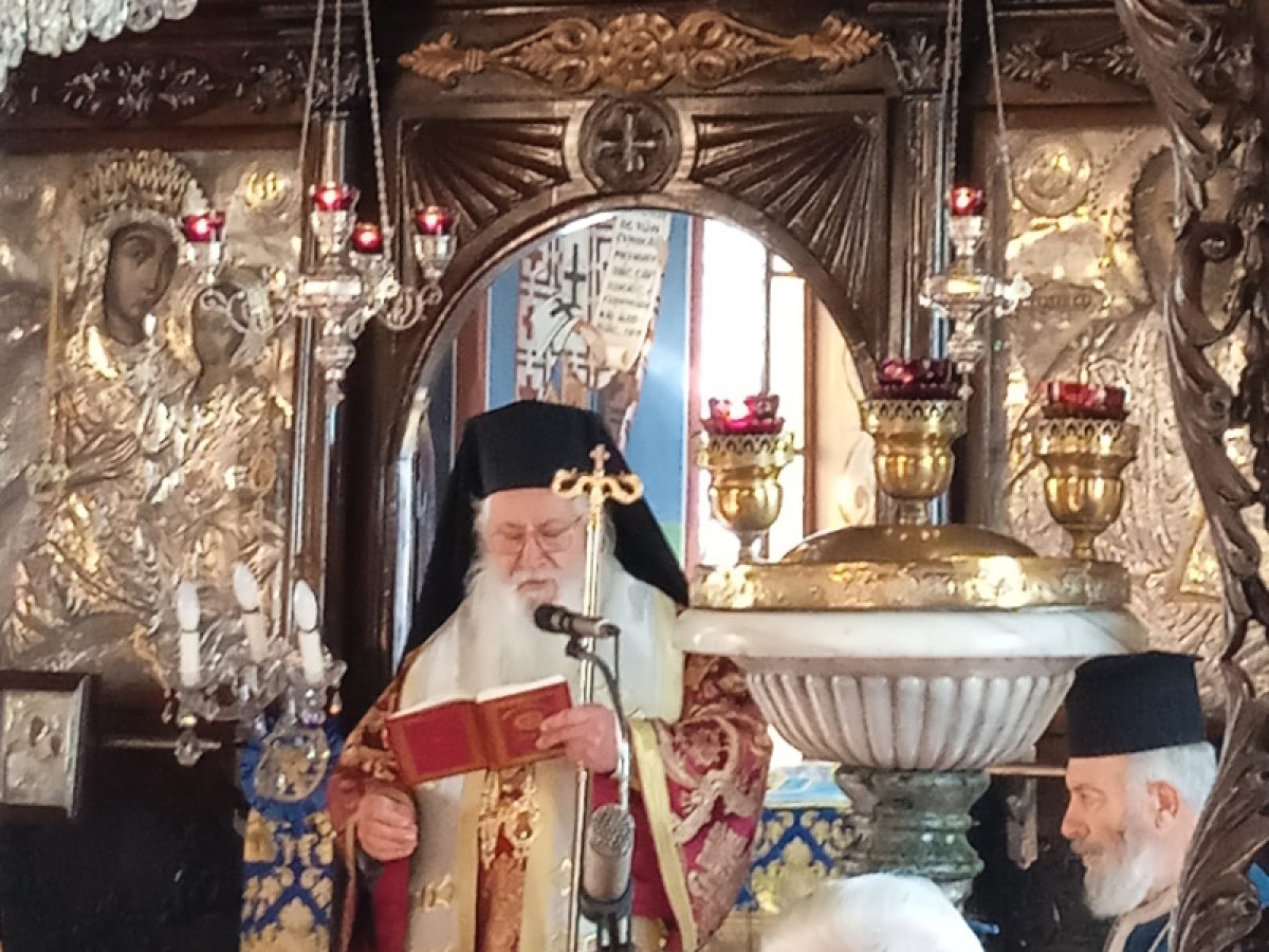 Με τις δέουσες τιμές η επίσημη Δοξολογία για το Νέο Έτος στον Μητροπολιτικό Ναό Θήβας