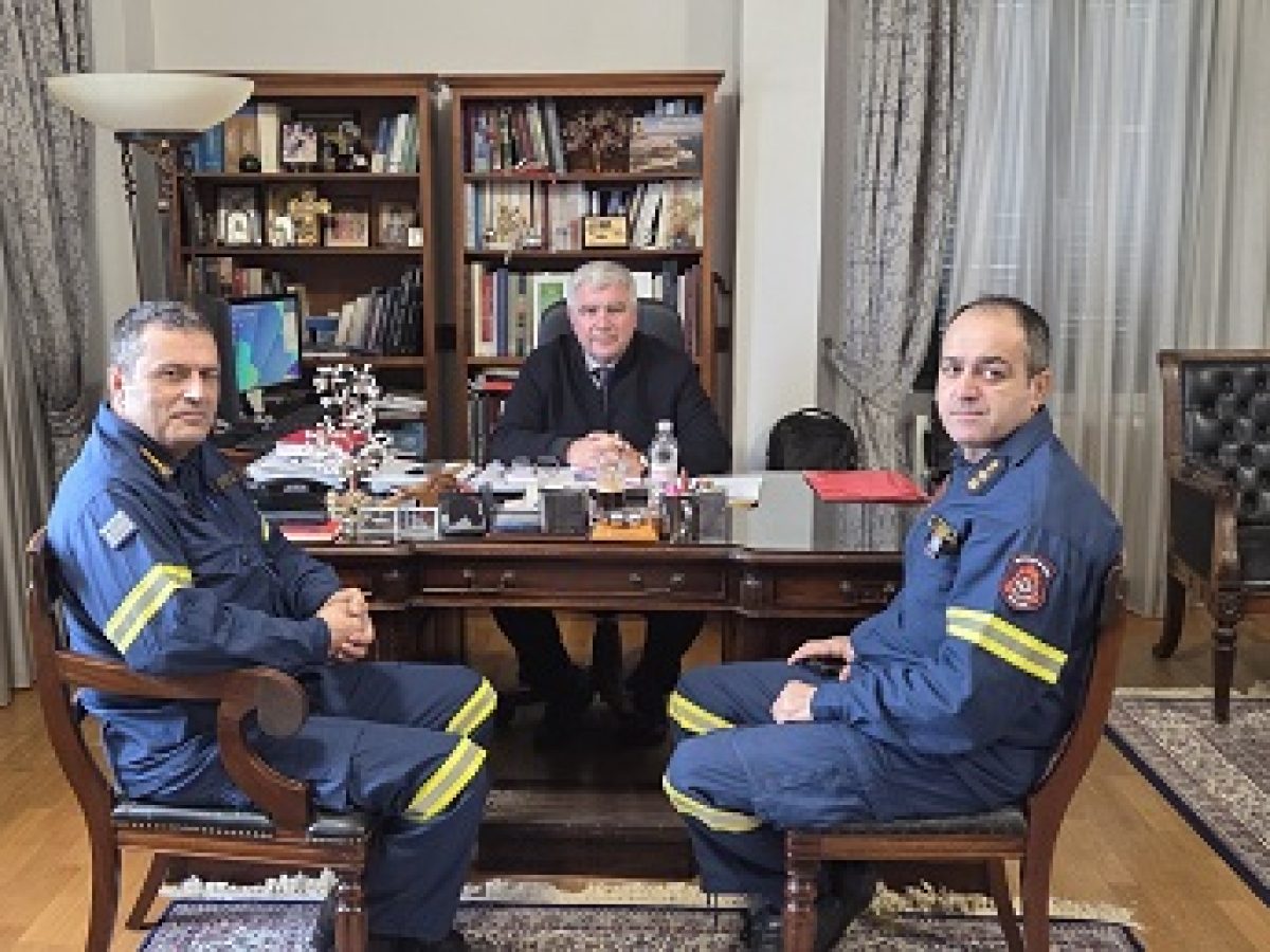 Με τον νέο Διοικητή  Π.Υ Νομού Πρέβεζας και τον Διοικητή της Π.Υ Πρέβεζας συναντήθηκε ο Δήμαρχος  Νίκος  Γεωργάκος