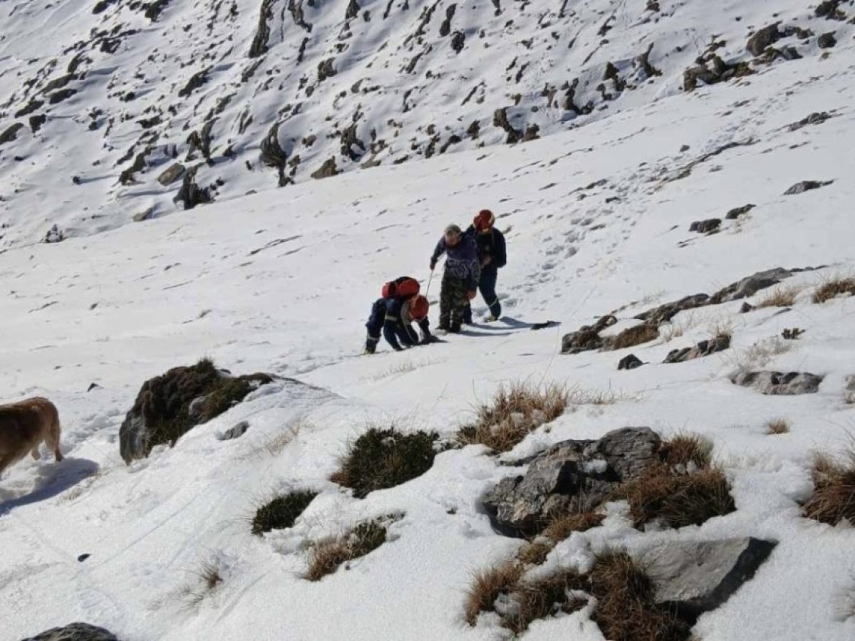 Μεγάλη επιχείρηση για 8 ορειβάτες στον Ταΰγετο