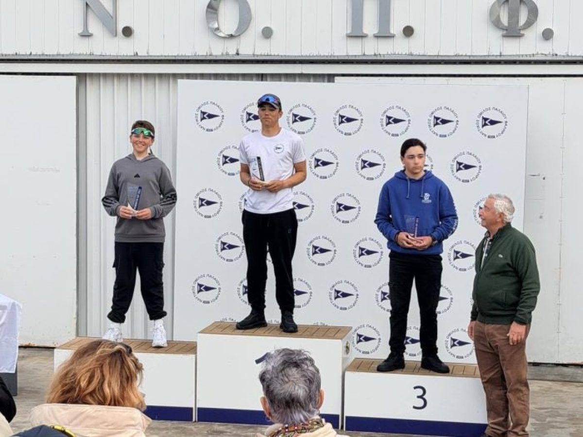 Μεγάλη επιτυχία για τον Ναυτικό Όμιλο Ραφήνας Αλκυών: Ο Τάσος Αντωνίου κατέκτησε τη 2η θέση στην κατηγορία ILCA 4 U16 -rpn
