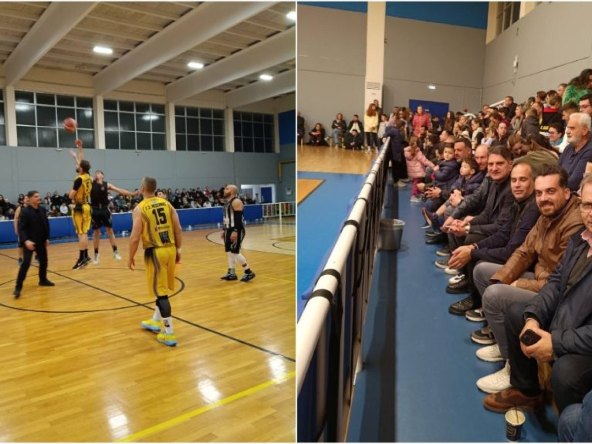 Μεσσήνη: «Τρίποντο στη ζωή» με γεμάτες κερκίδες για τον Ηλία Τσερπέ