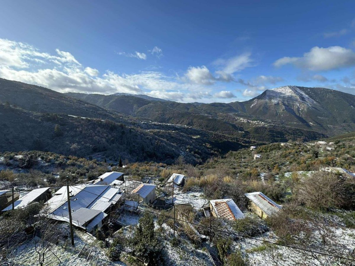 Μεσσηνία: Χωρίς ρεύμα για πάνω από 24 ώρες Αλαγονία και Πηγές στον Ταΰγετο – Απόγνωση των κατοίκων εν μέσω ψύχους