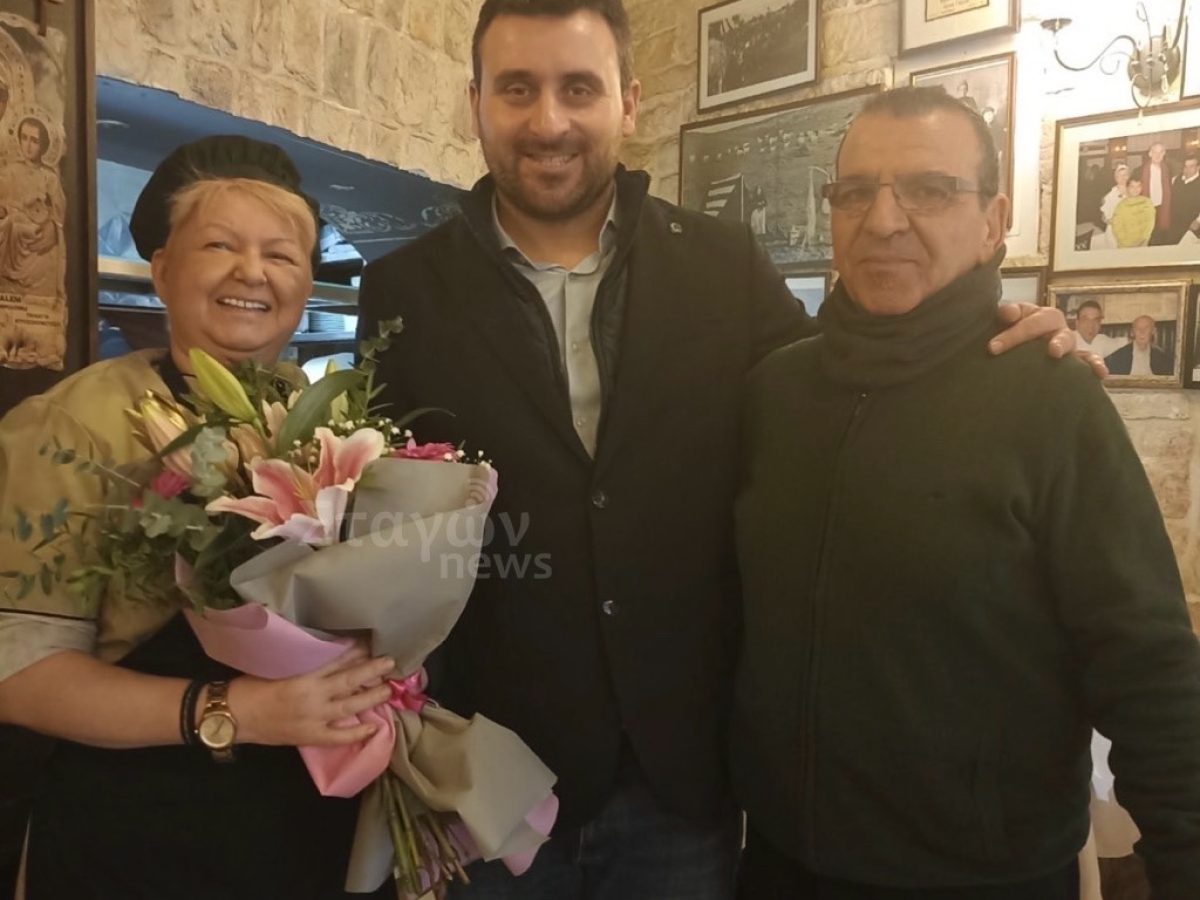 Μια ζεστή ευχή στη «μαμά Σούλα» από τον δήμαρχο Δήμου Μετεώρων