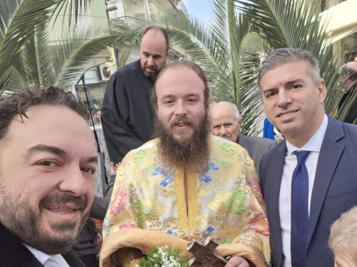 Μήνυμα ελπίδας και «καλή φώτιση» από τον Σάκη Παιδή για την εορτή των Θεοφανείων στον Τύρναβο