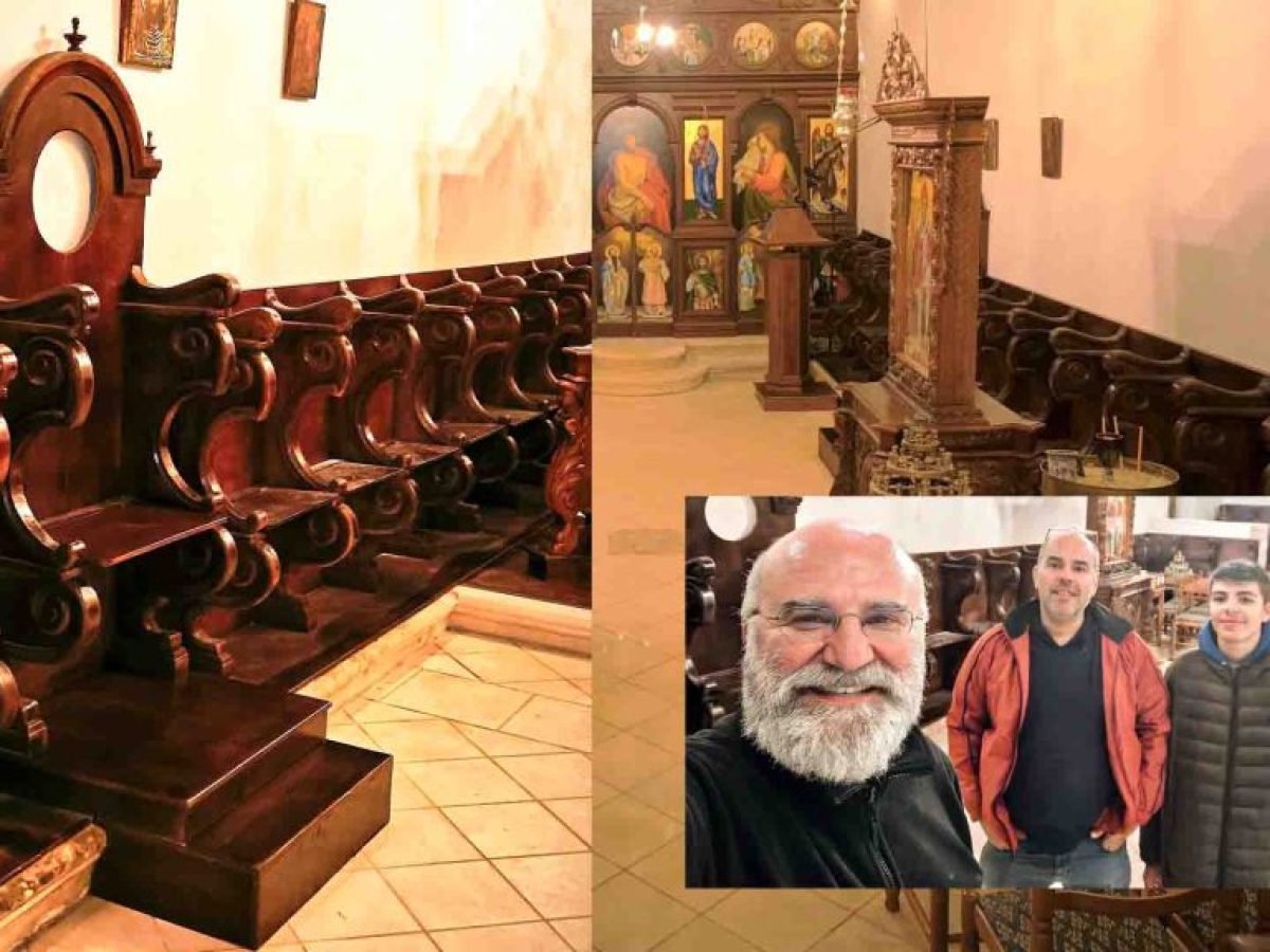 Νέα ξύλινα στασίδια στον Άγιο Σπυρίδωνα Αργασίου