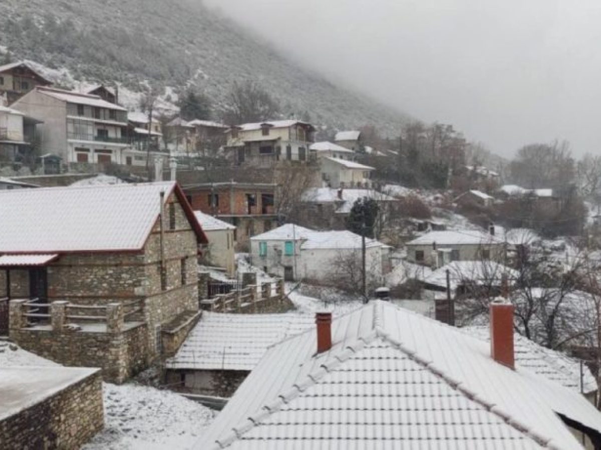 Νέες χιονοπτώσεις στα μέρη μας – Δείτε που και πότε