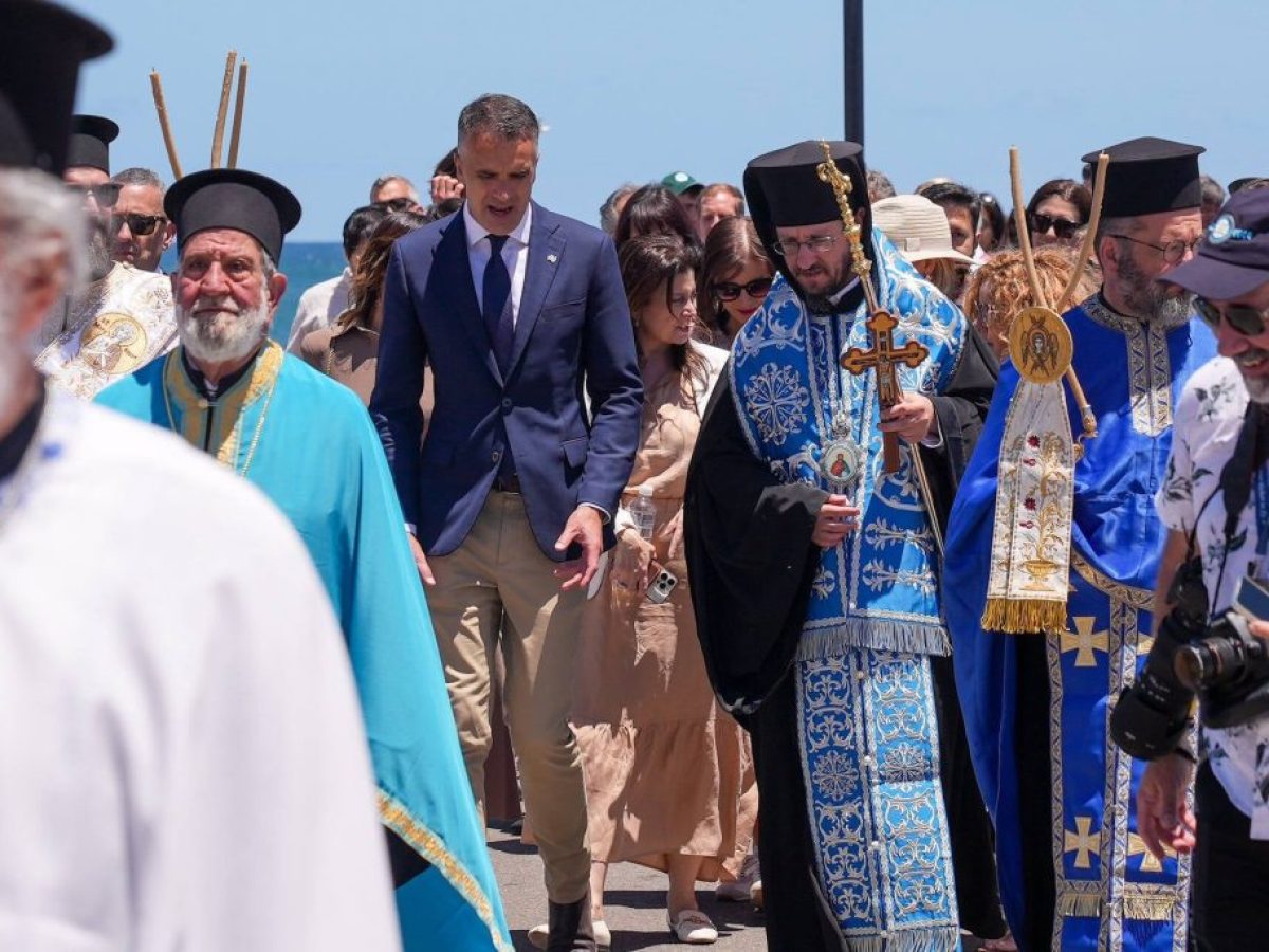 Ο  Malinauskas  στον Αγιασμό των Υδάτων και στο Ελληνικό  Φεστιβάλ Glenelg