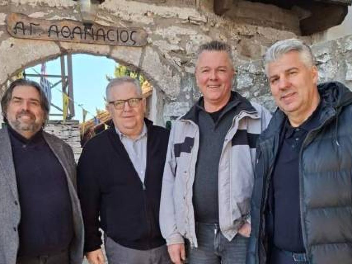 Ο Χ. Τοψίδης στη Θάσο και στο Κάστρο Λιμεναρίων για τη γιορτή του Αγίου Αθανασίου – Φωτογραφίες