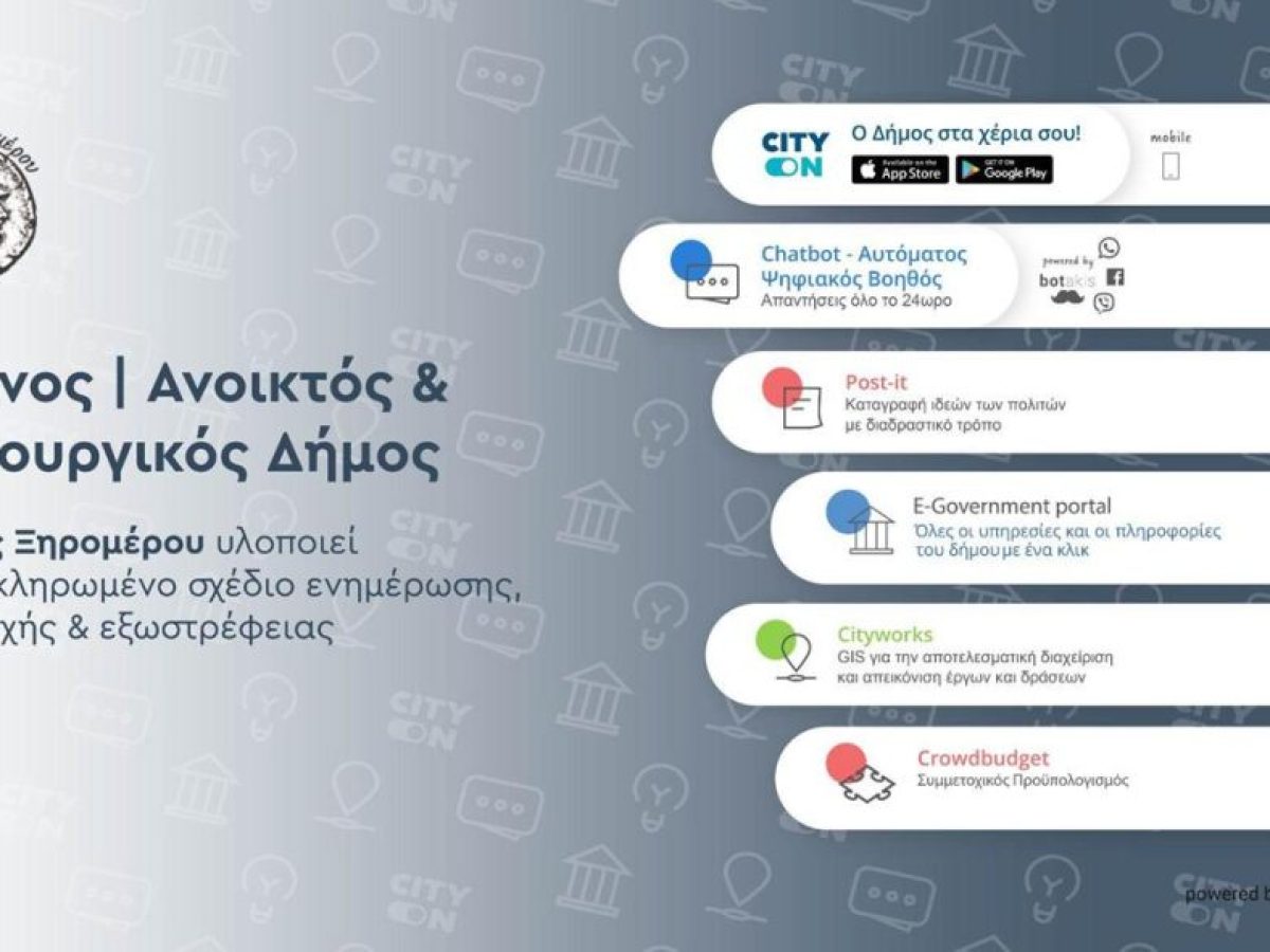 Ο Δήμος Ξηρομέρου επενδύει στον ψηφιακό εκσυγχρονισμό με την συνεργασία του με την Crowdpolicy