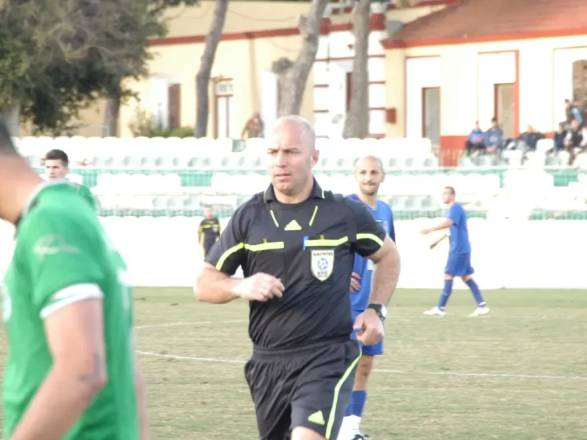 Ο Δουλγέρης θα διευθύνει τον αγώνα Δαμάγητος Θεολόγου- Α.Ε.Ρ.Α. Αφάντου