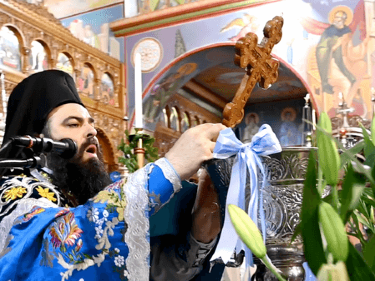 Ο εορτασμός των Φώτων στον Αγ. Κωνσταντίνο Μοσχάτου