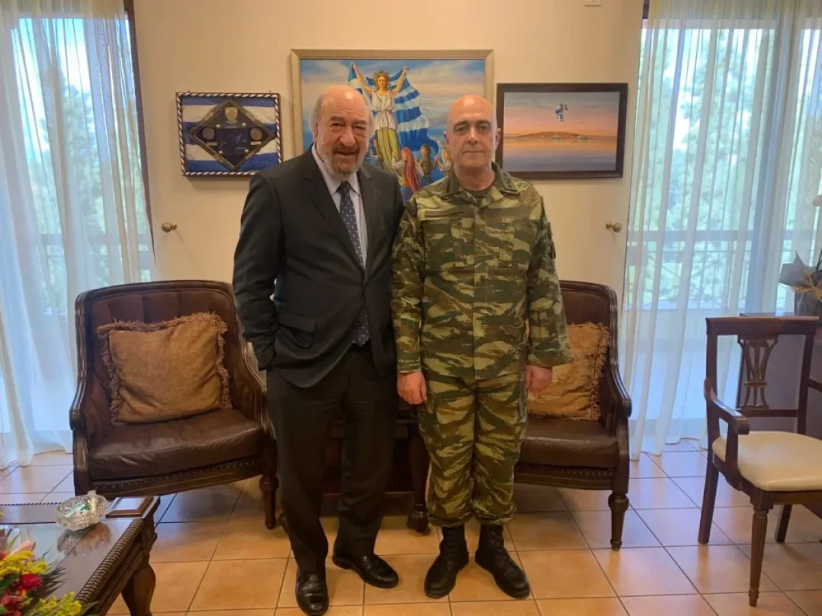 Ο Γ. Νικητιάδης συναντήθηκε με το νέο Διοικητή της 95 ΑΔΤΕ