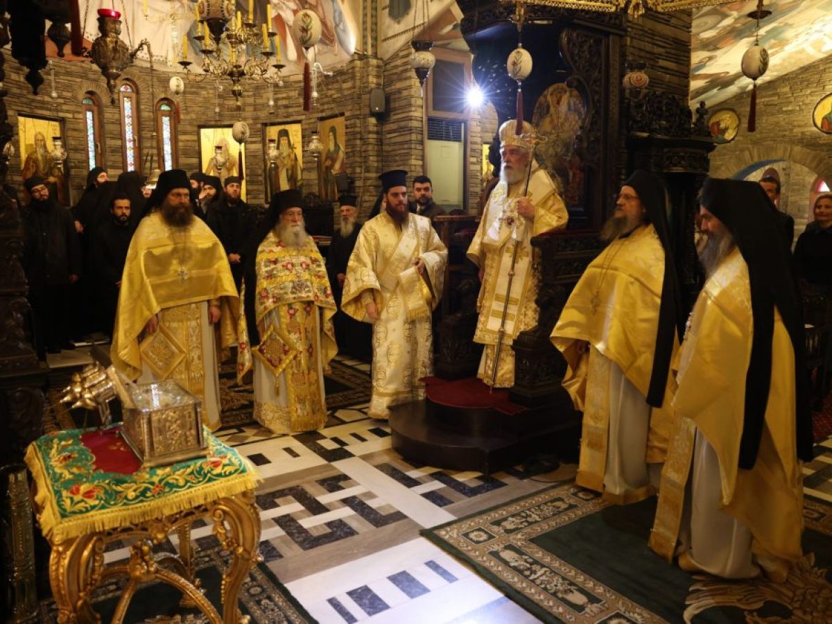 Ο Μητροπολίτης Φωκίδος στην Ιερά Μονή Τρικόρφου για την εορτή του Αγίου Σεραφείμ του Σάρωφ