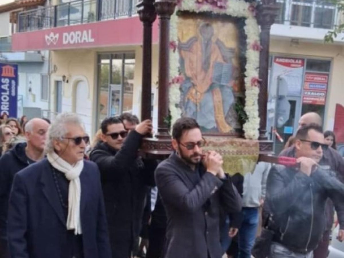 Ο ΠΟΛΙΟΥΧΟΣ ΠΥΡΓΟΥ “ΑΓΙΟΣ ΧΑΡΑΛΑΜΠΟΣ” ΣΤΟΝ Ι.Ν.ΑΓ. ΚΥΡΙΑΚΗΣ ΠΥΡΓΟΥ