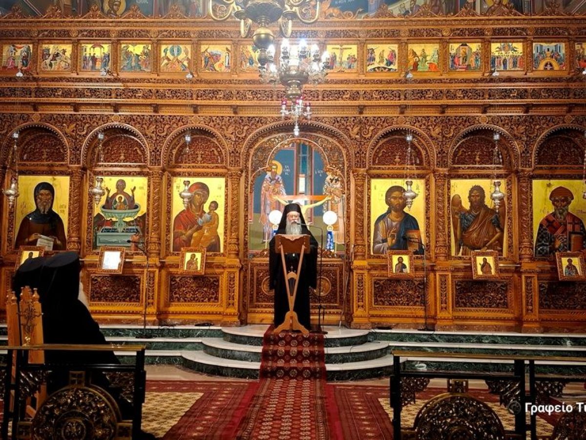 Ομιλία του Σεβασμιωτάτου Μητροπολίτου Κίτρους κ. Γεωργίου για τον Όσιο Γεράσιμο τον Μικραγιαννανίτη στο Αγρίνιο