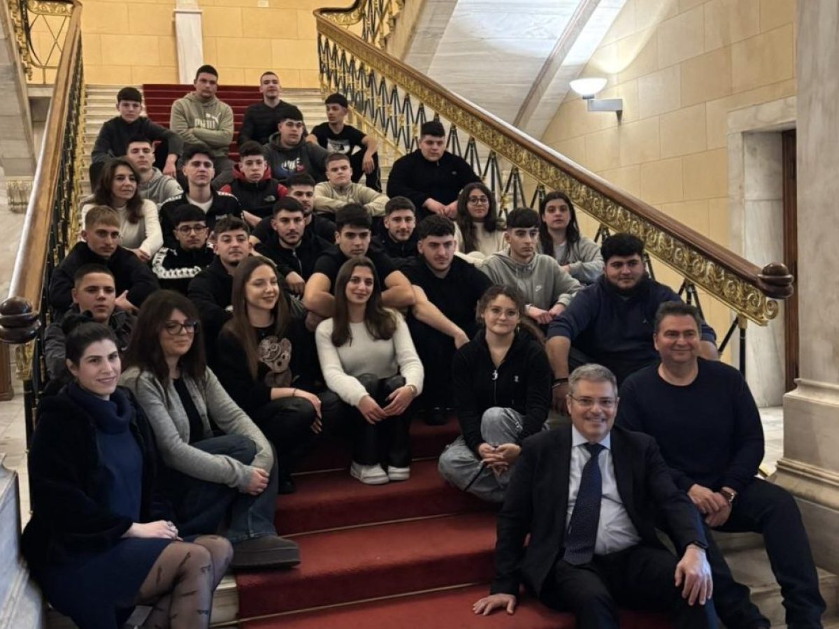 Π. Καππάτος: Υποδοχή στη Βουλή των Ελλήνων του 1ου ΕΠΑΛ Ληξουρίου για πρώτη φορά