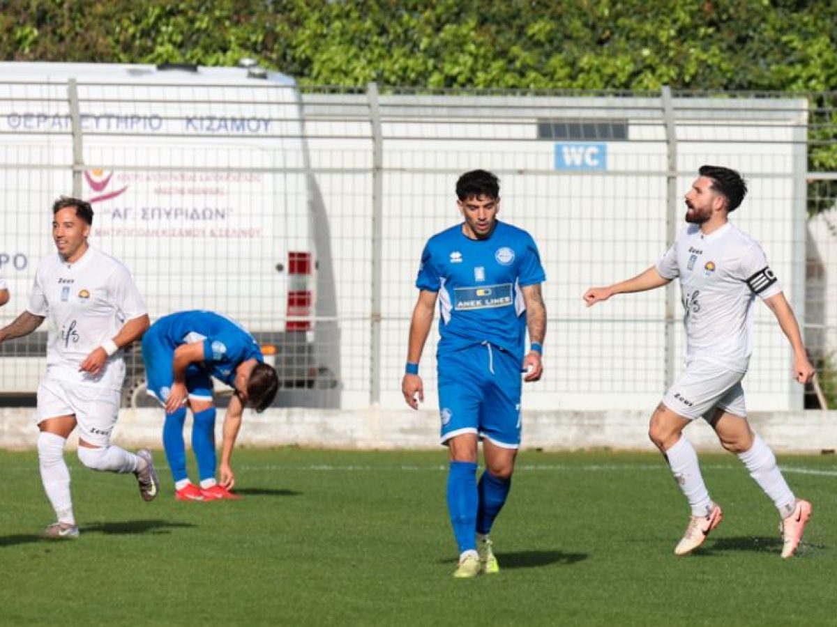 Πάλι έχασαν τα Χανιά: 2-0 από την Ηλιούπολη στα Περιβόλια