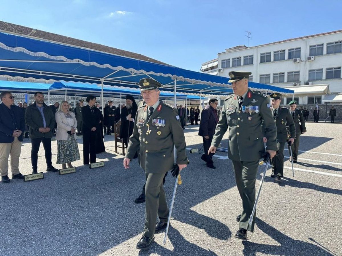 Παράδοση – Παραλαβή Διοικήσεως Σχολής Μονίμων Υπαξιωματικών (ΣΜΥ) την Πέμπτη