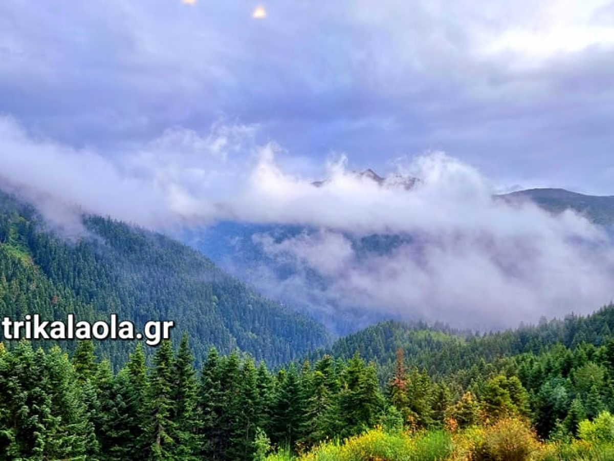 Παροδική επιδείνωση του καιρού με τοπικές βροχές στα Τρίκαλα την Παρασκευή