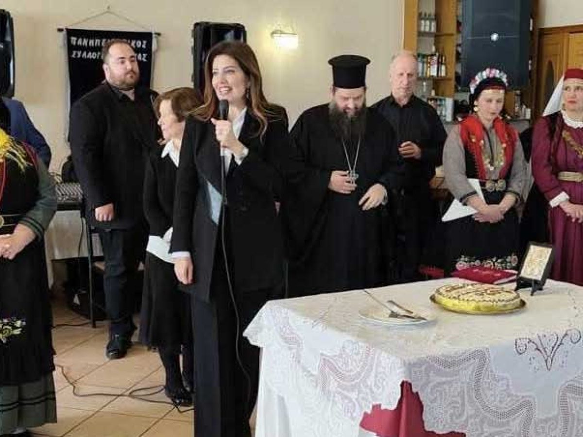 Παρουσία της Κωνσταντίνας Καραμπατσώλη σε εκδηλώσεις αθλητικών ομίλων και πολιτιστικών συλλόγων της Εύβοιας