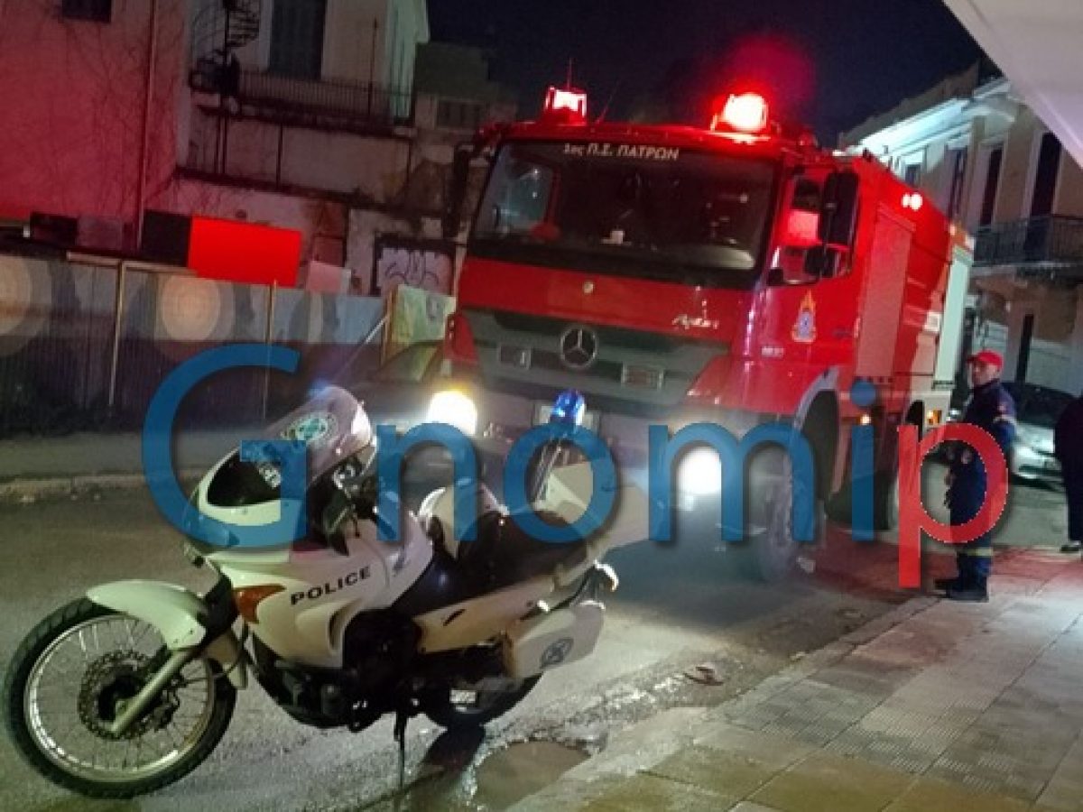 Πάτρα: “Φούντωσε” καμινάδα στην Καραϊσκάκη