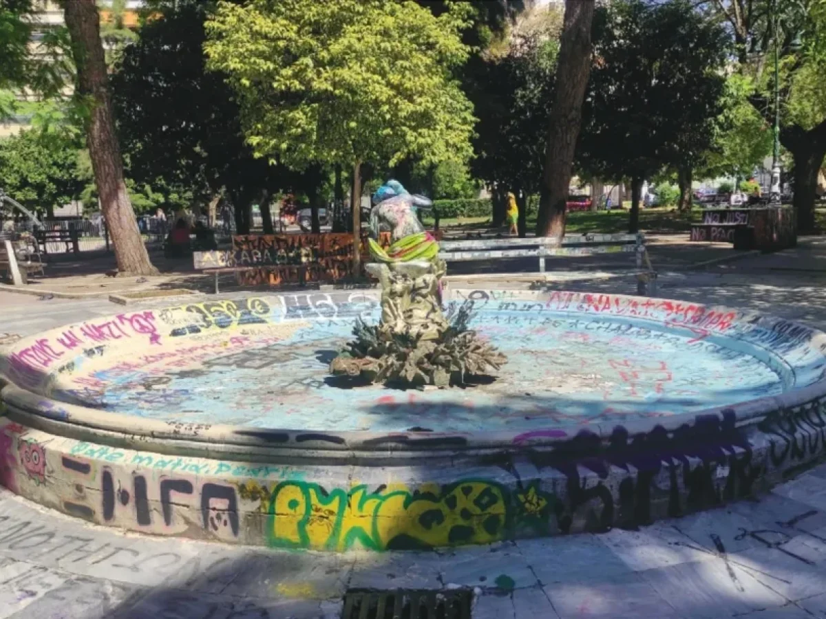 Πάτρα – Πλατεία Όλγας: Δεύτερη «ζωή» για το «Κέρας της Αμάλθειας»