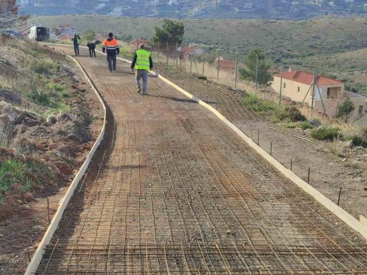 Πικέρμι: Σε εξέλιξη το έργο των τσιμεντοστρώσεων στη Διώνη – rpn