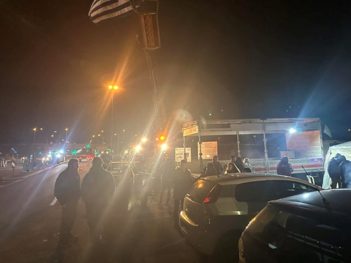 Πίτα και μηχανοκίνητη πορεία για το μπλόκο της ΒΙΠΕ Τρίπολης