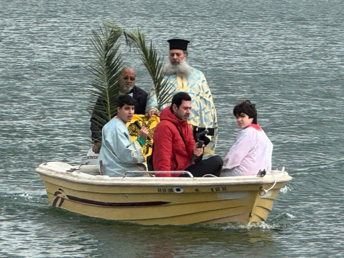 Πλήθος πιστών στον καθαγιασμό των υδάτων στο φράγμα Γαδουρά -Φωτογραφίες