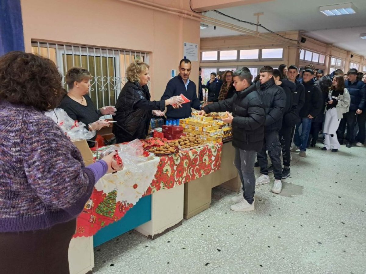 Πνεύμα συνεργασίας από τη σχολική κοινότητα του 2ου ΓΕΛ Τρικάλων