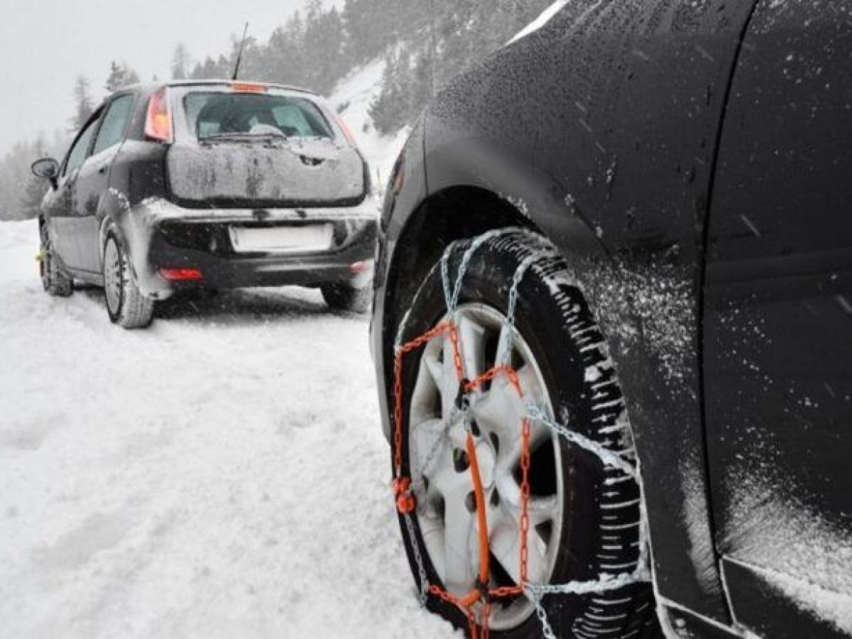 Που απαιτούνται αλυσίδες στα ορεινά της Αχαΐας λόγω παγετού