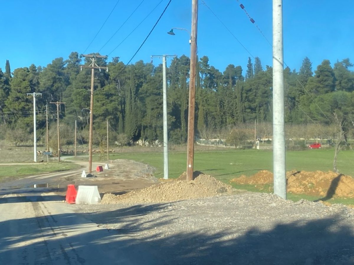 Προχωρά το έργο της ανακατασκευής της οδού   Καραϊσκάκη στην Τρίπολη