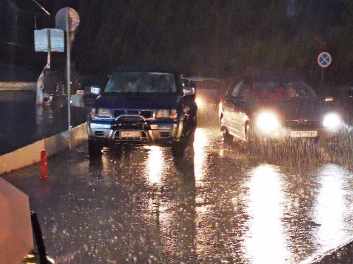 Προειδοποίηση της Πολιτικής Προστασίας Ηπείρου  για έντονα καιρικά φαινόμενα κατα την διάρκεια της νύχτας