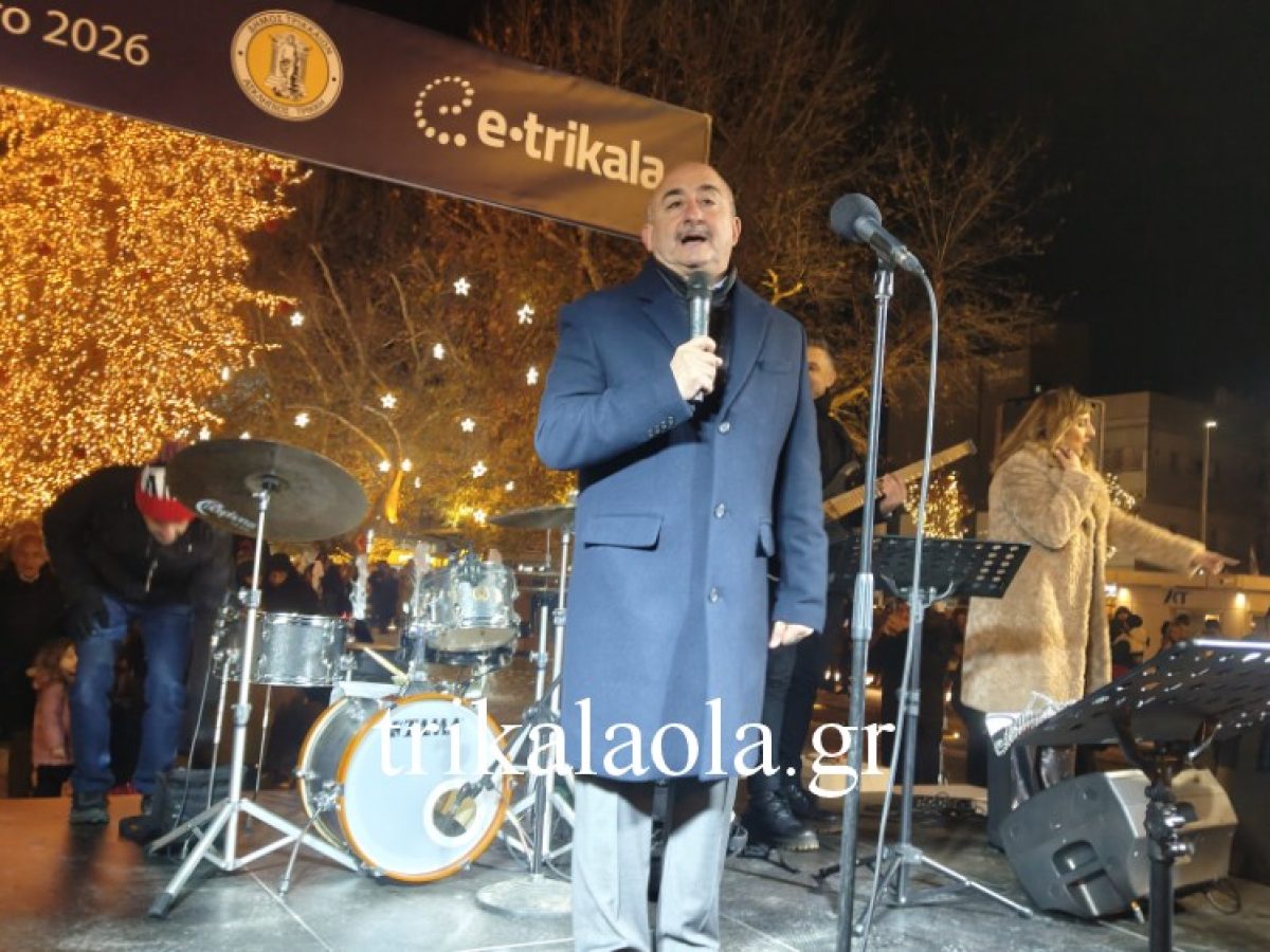 Πρωτοχρονιάτικο μήνυμα του Δημάρχου Τρικκαίων Νίκου Σακκά