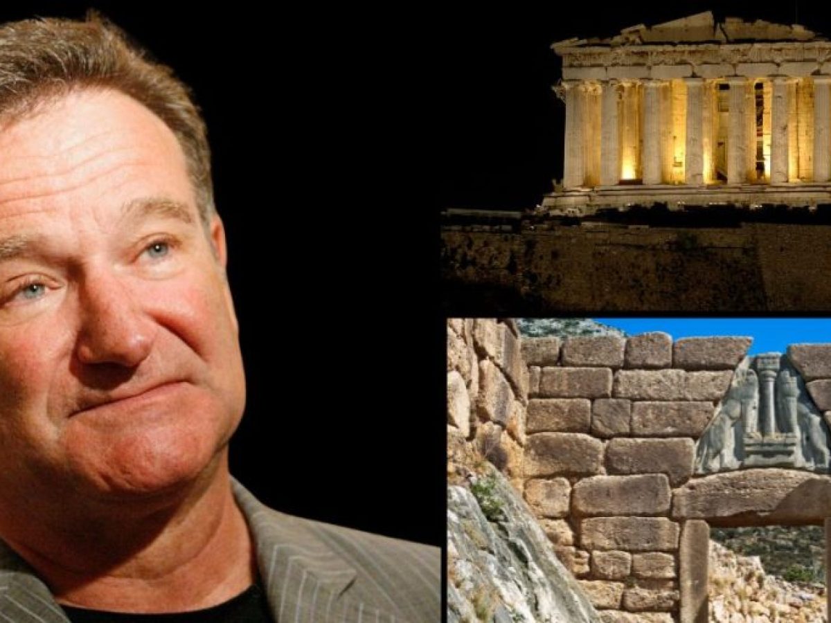 Ρόμπιν Γουίλιαμς: Στην ελληνική ιστορία πρέπει να υποκλιθεί όλη η ανθρωπότητα! Δεν μπορείς να αγνοήσεις την Δήλο, τον Παρθενώνα και τις Μυκήνες