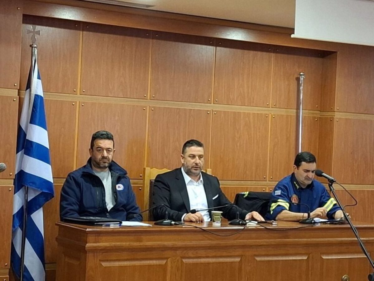 Σε αυξημένη ετοιμότητα οι Αρχές στην Αιτωλοακαρνανία για την κακοκαιρία – Συνεδρίασε το ΠΕΣΟΠΠ