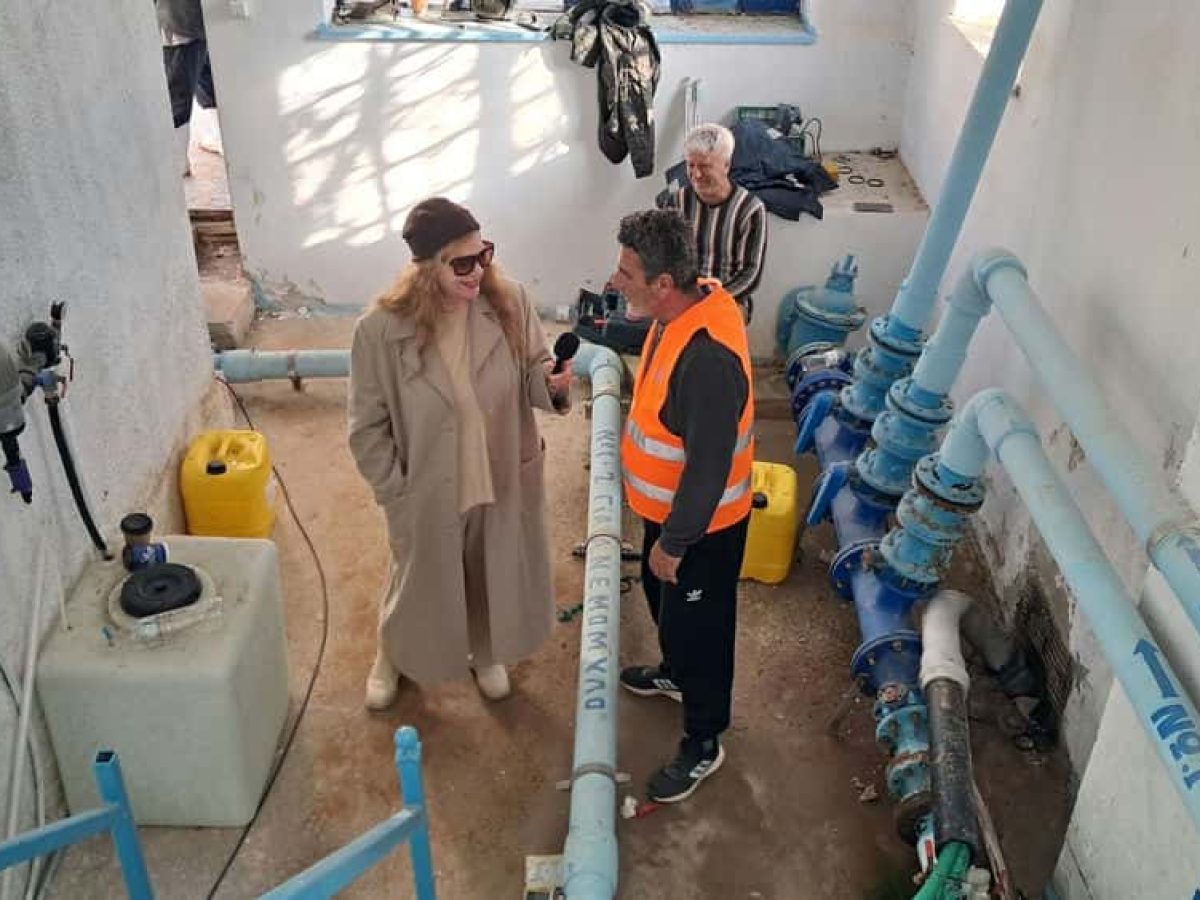 Σε εξέλιξη γενική συντήρηση και επισκευή στο κεντρικό αντλιοστάσιο ύδρευσης στην Χώρα (περιοχή Φραγκoύλια) από τη ΔΕΥΑ Καλύμνου (video)