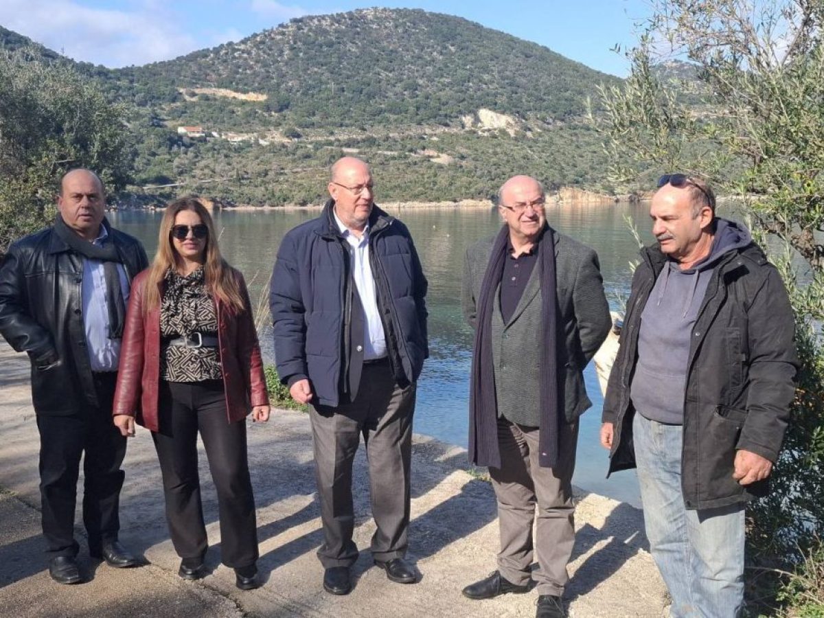 Σε εξέλιξη σημαντικά έργα υποδομής στην Ιθάκη – Αυτοψίες από στελέχη της Περιφέρειας