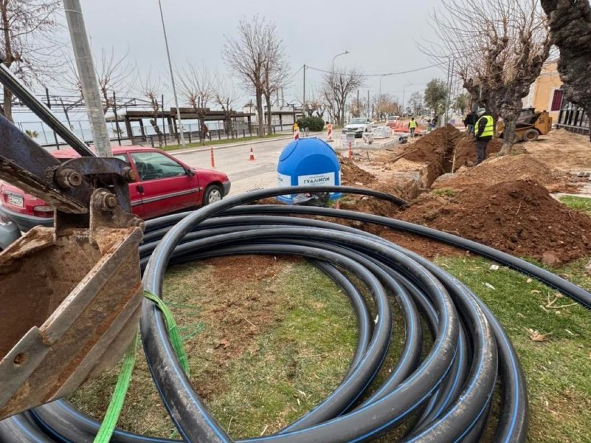 Σε εξέλιξη τα έργα αναβάθμισης του δικτύου ύδρευσης στην Παραλιακή Αλεξανδρούπολης