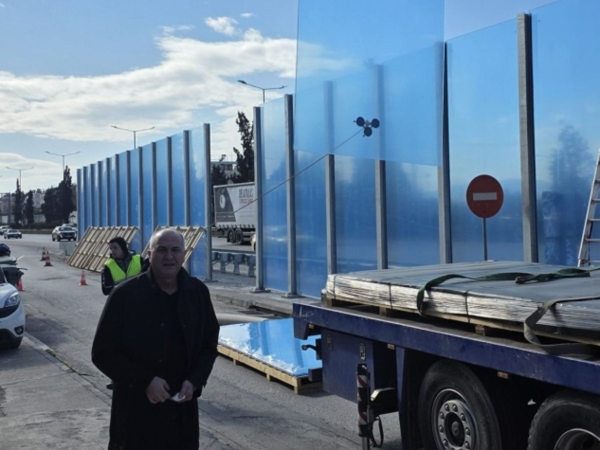 Σε εξέλιξη τα έργα κατασκευής των ηχοπετασμάτων στη Νέα Ζωή