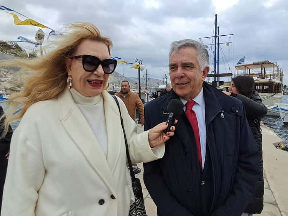 Σε Κάλυμνο, Ψέριμο και Κω ο Βασίλης Α. Υψηλάντης για τον εορτασμό των Θεοφανείων