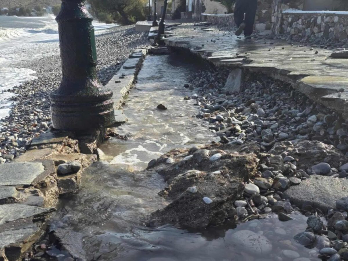 Σε κατάσταση έκτακτης ανάγκης από την Πολιτική Προστασία ο Δήμος Τήλου
