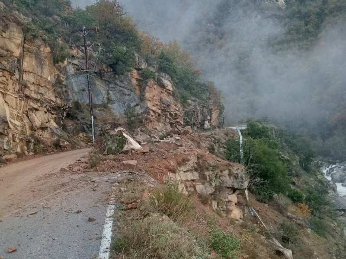 Σε κατάσταση έκτακτης ανάγκης ο Θόλος Παρανεστίου από κατολισθήσεις  Καγιάογλου στον «Π.Τ.»: Επιτάχυνση  των διαδικασιών για τις εργασίες