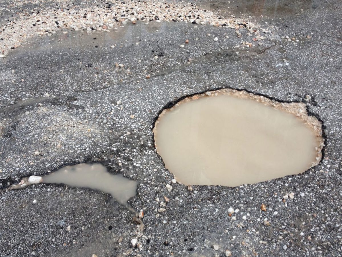 Σε τραγική κατάσταση οι δρόμοι στον Άγιο Σώστη