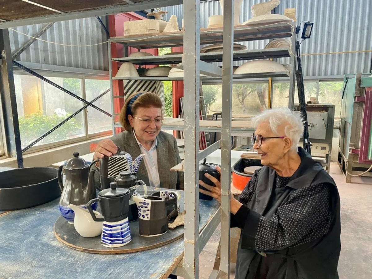 Σε τροχιά επανεκκίνησης το εργαστήριο Κεραμικής της Ελένης Βερναδάκη