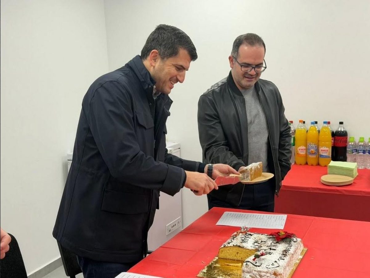 Σε ζεστό κλίμα η κοπή της πρωτοχρονιάτικης πίτας του Σ.Π.Α.Π. στη Νέα Πεντέλη