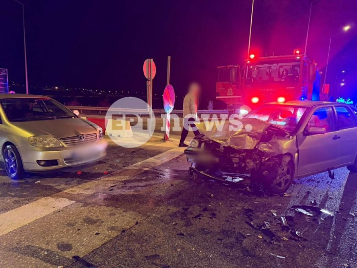 Σύγκρουση τριών οχημάτων στην Π.Ε.Ο. Καστοριάς – Κοζάνης: Δύο τραυματίες