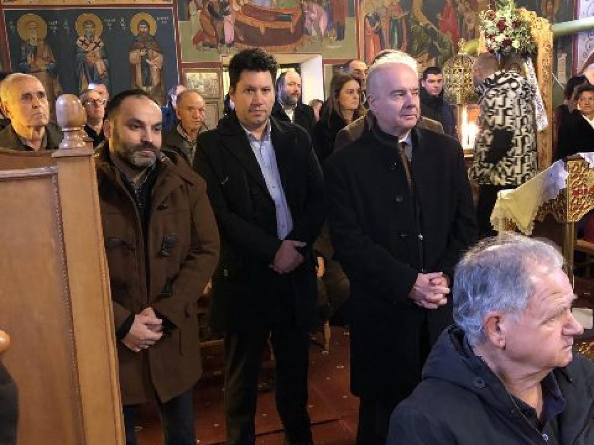 Συμμετοχή του Δημάρχου Τεμπών Γ. Μανώλη σε θρησκευτικές εκδηλώσεις για την εορτή των Αγίων Αντωνίου και Αθανασίου