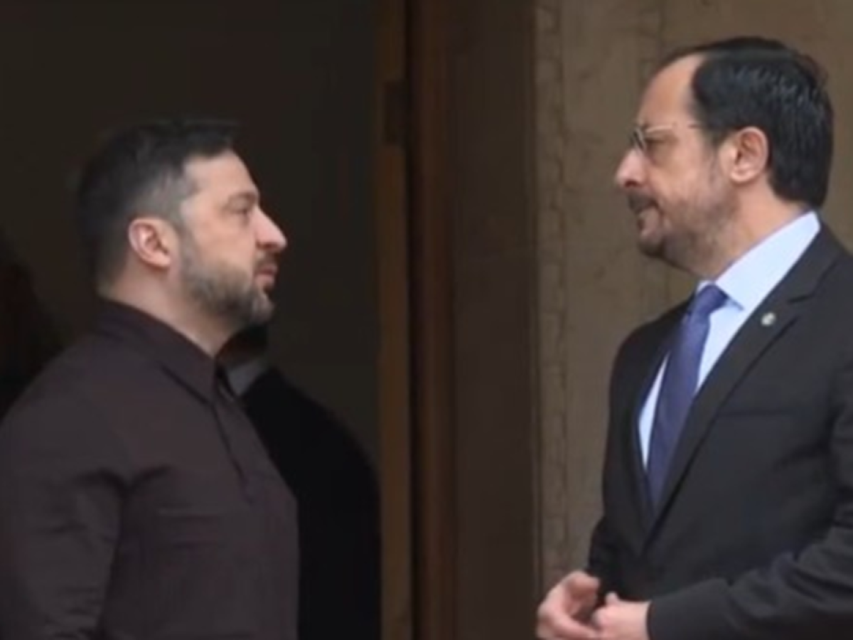  Συνάντηση Χριστοδουλίδη – Ζελένσκι στη Λευκωσία