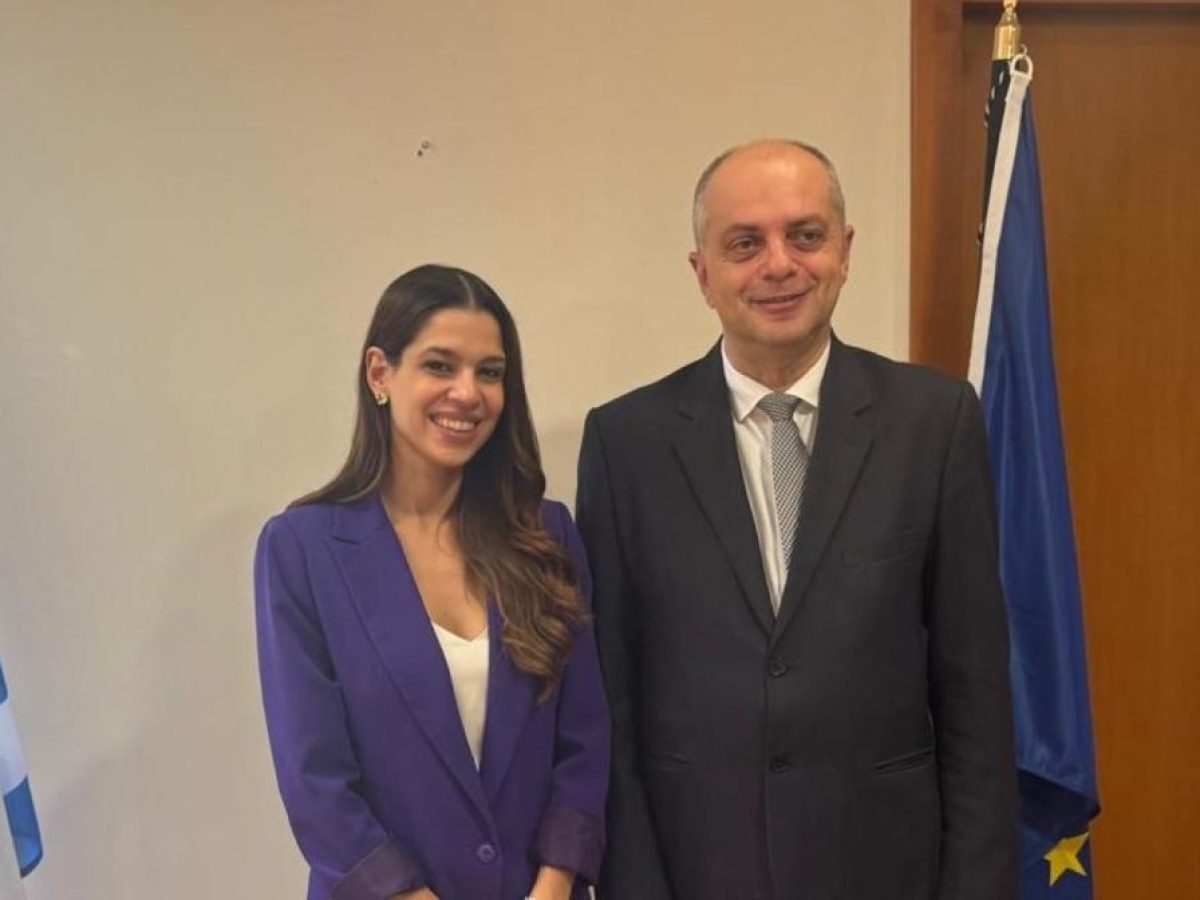 Συνάντηση Χρήστου Καπετάνου με τη Γενική Γραμματέα του Υπουργείου Ενέργειας, Δέσποινα Παληαρούτα, για το αγροτικό ρεύμα